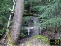 SDAG Wismut Schacht 131 bei Hartmannsdorf nahe Kirchberg im Erzgebirge, Sachsen, (D) (17) 02.03.2014 Stützfundament Fördergerüst.JPG